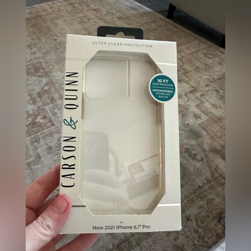 Carson and Quinn ultra clear iPhone 6.1” pro case